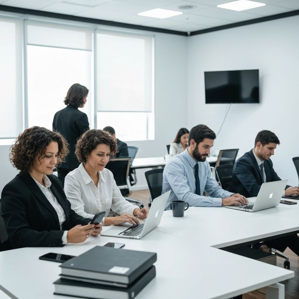 Ambiente corporativo moderno